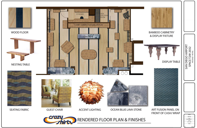 Crazy Shirts at the airport Architectural and Interior Design