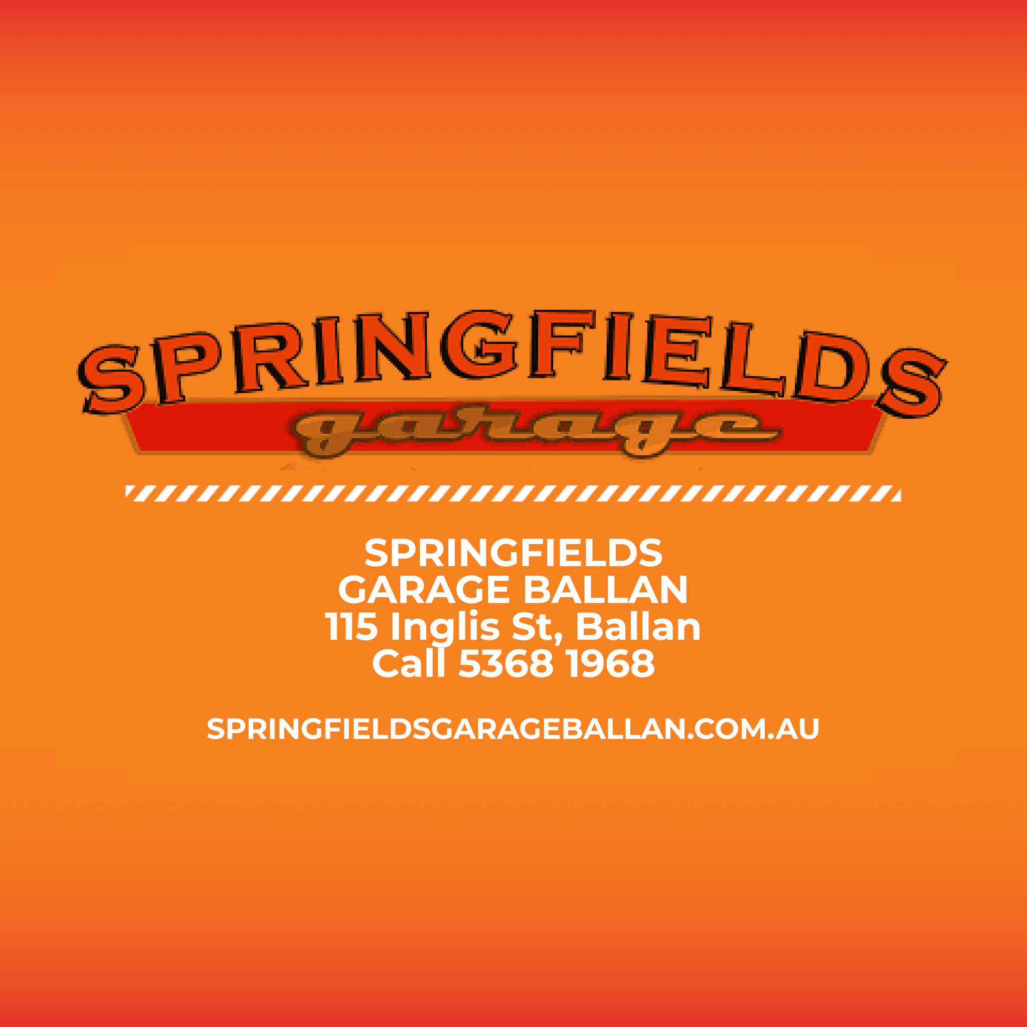Contact Us Springfields Garage Ballan Service you can count on