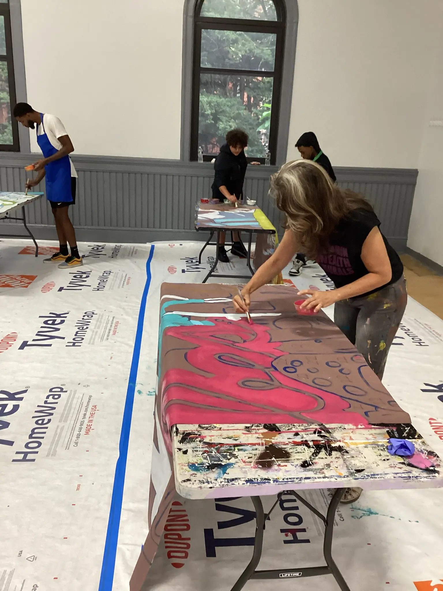 Mural Painting At The North End Youth Centers Photos! YMCA of Greater