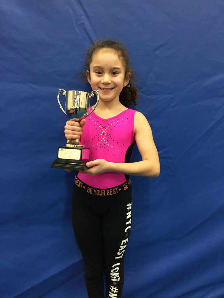 Congratulations Emily Elite Gymnast of 2017! Springfit