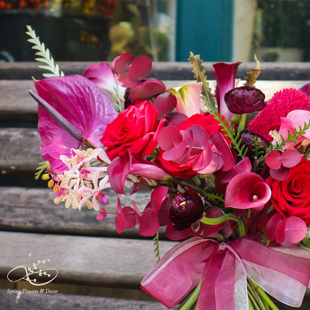 Bridal Bouquet W0131 Spring Flowers and Decor