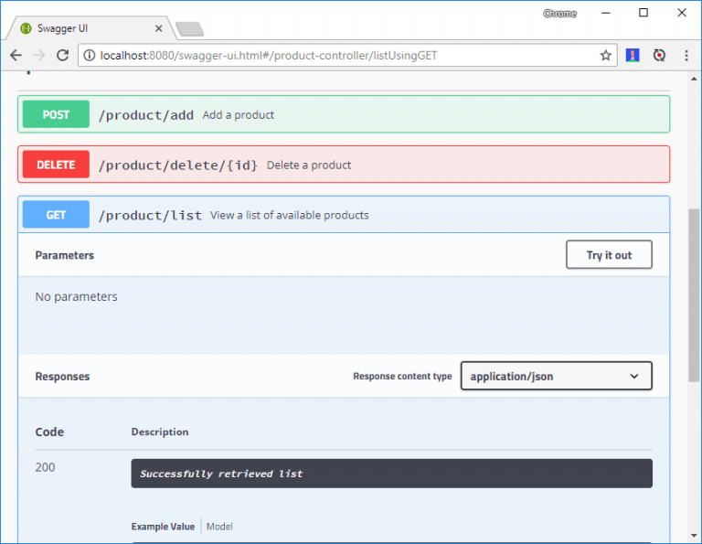 Spring Boot RESTful API Documentation with Swagger 2 Spring Framework