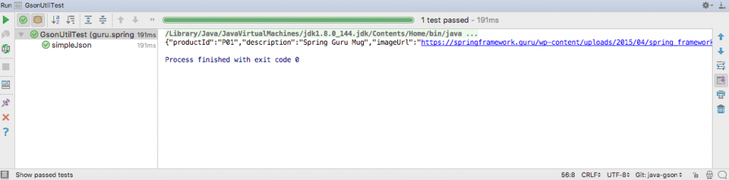 Google GSON for JSON Processing Spring Framework Guru