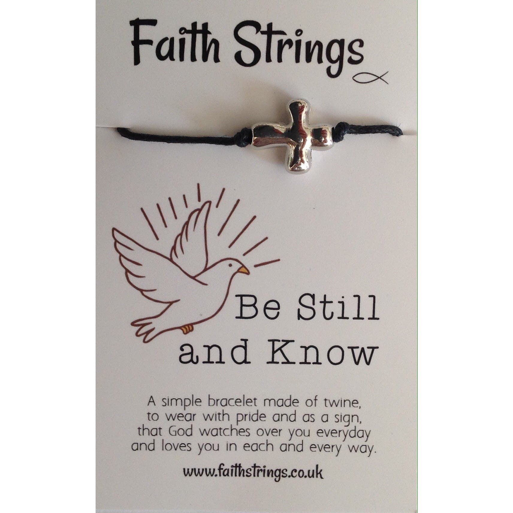 Be Still and Know Faith String Bracelet Spring Harvest Store