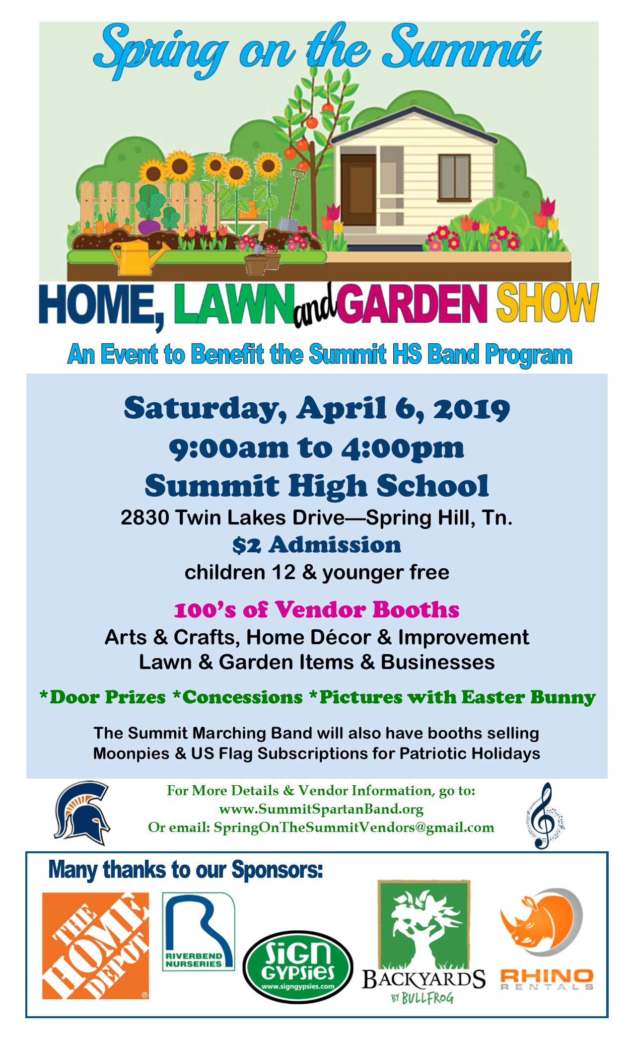 Spring on the Summit Home, Lawn & Garden Show Spring Hill Fresh