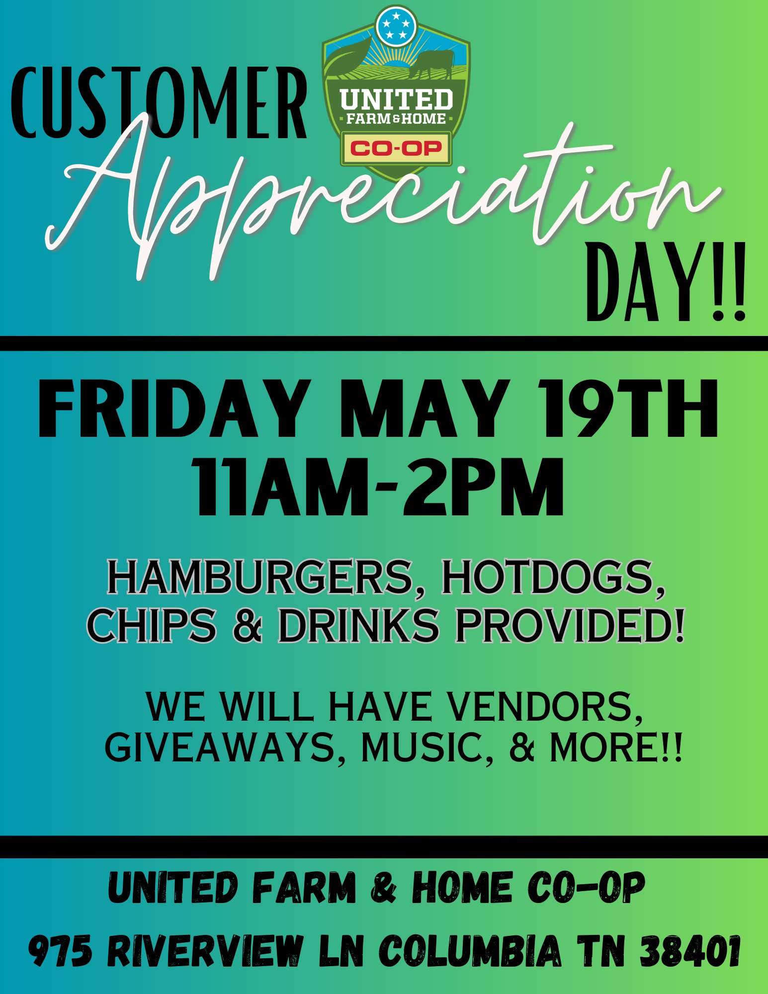 Customer Appreciation Day 2024 Addia Anselma