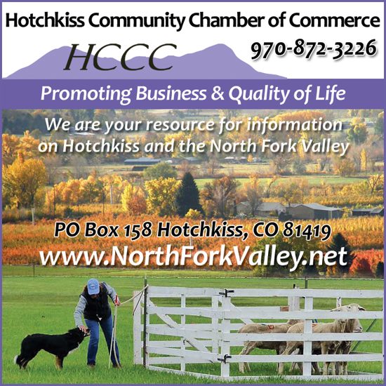 Hotchkiss Community Chamber of Commerce Spring Hill Press
