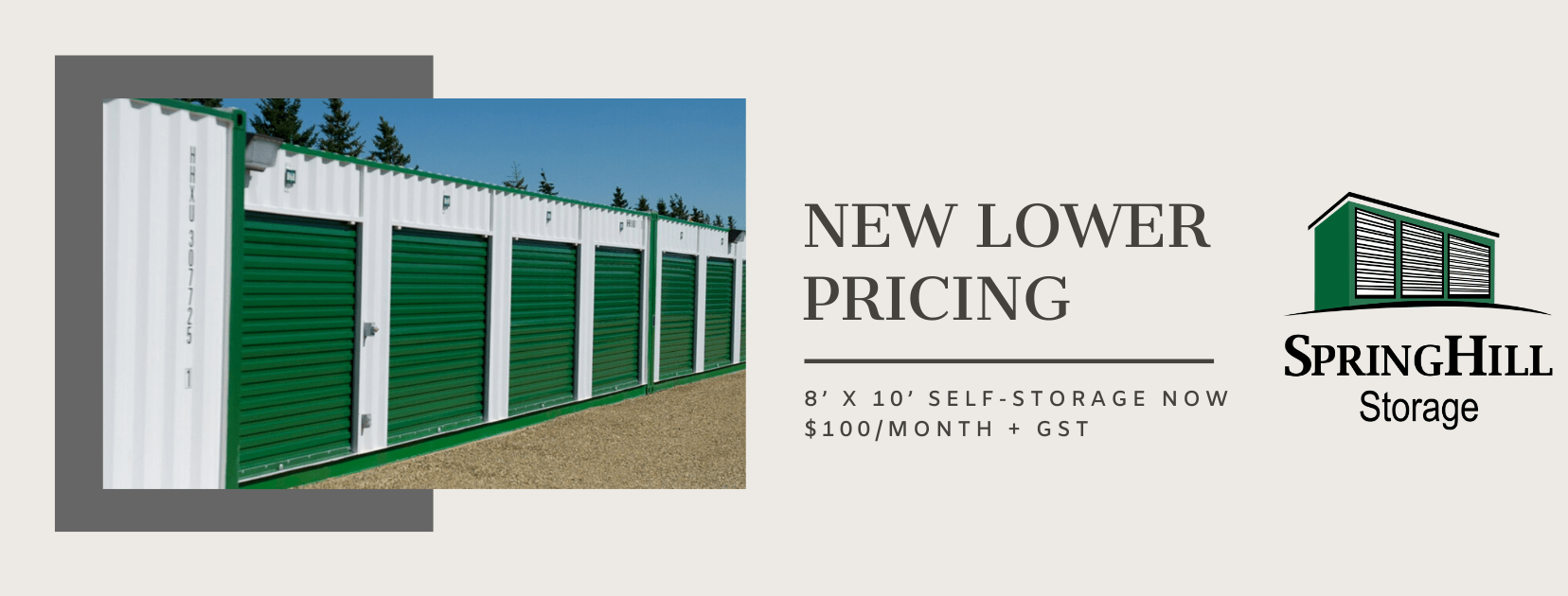 RV/Trailer Storage Springhill StorageRV Storage Cochrane Alberta