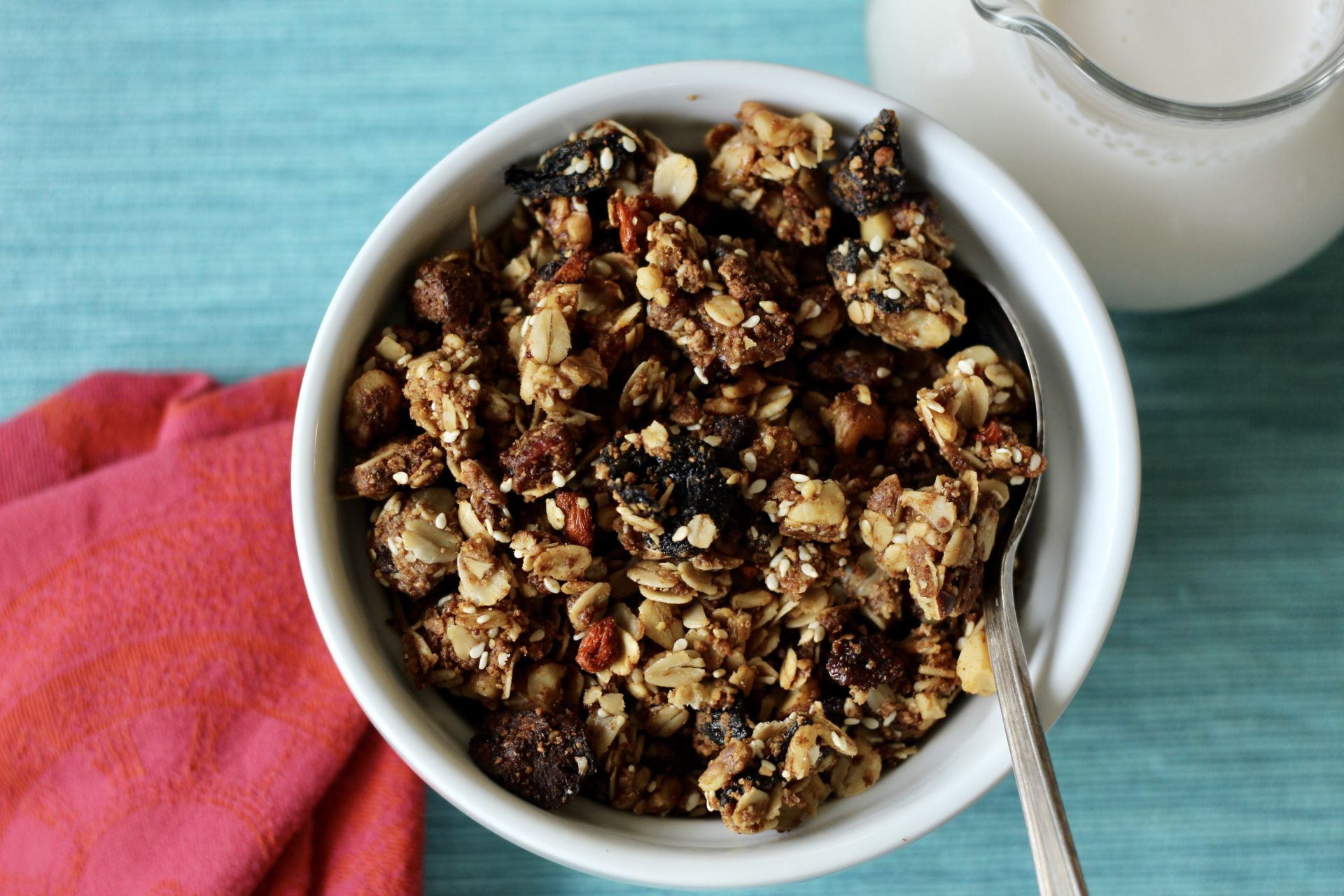 Pandemic Granola with Dried Fruit and Walnuts