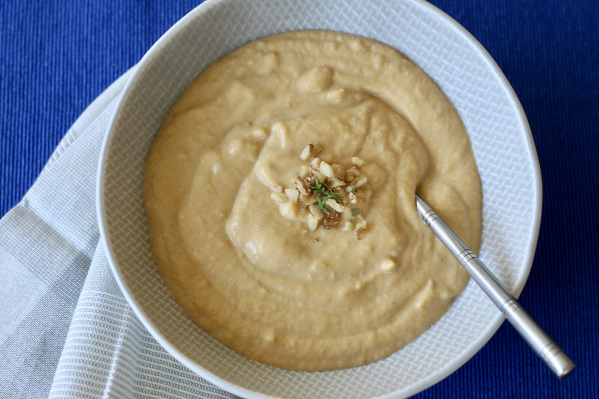 DairyFree Cream of Sweet Potato and Celery Soup Springhouse Turtle
