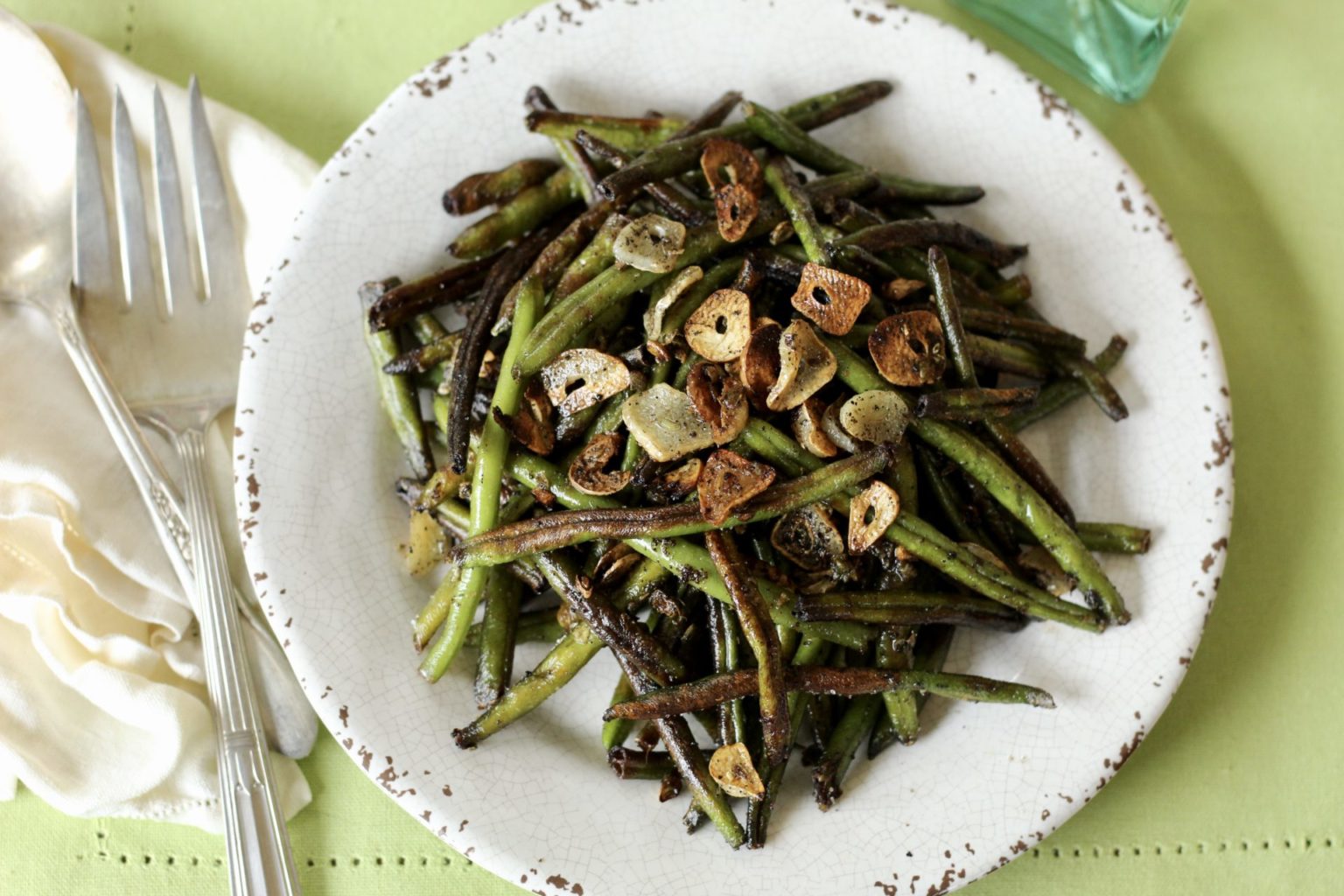Sautéed Green Beans with Garlic and Capers Springhouse Turtle
