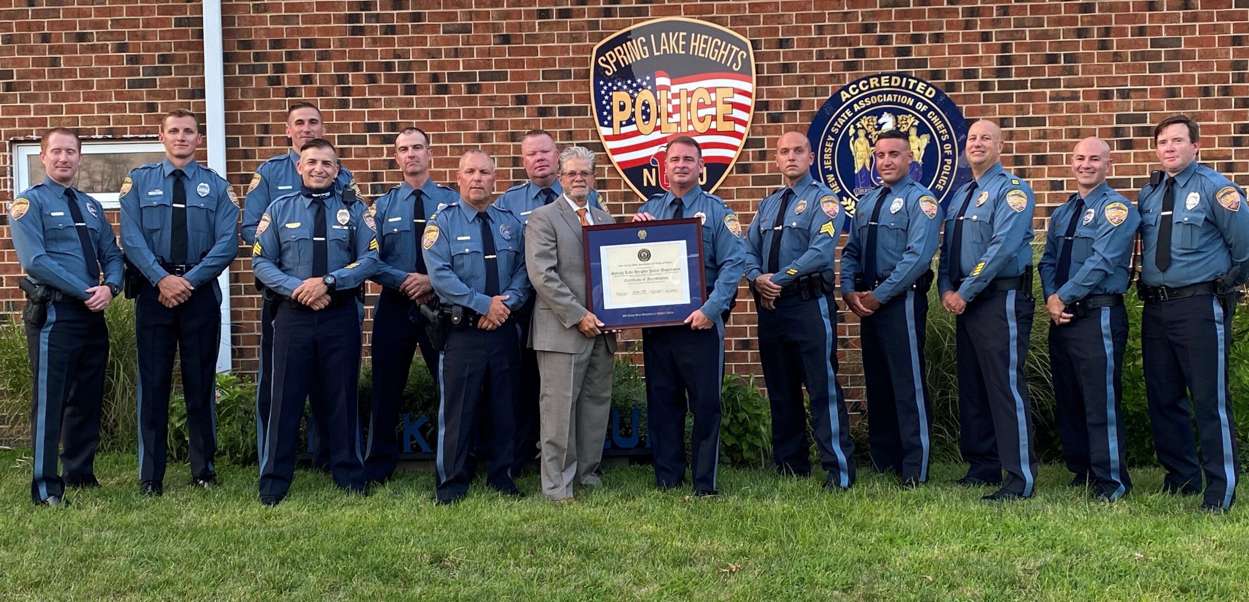 S.L.H. P.D. Earns NJSACOP Accreditation Status Spring Lake Heights Police NJ Official site