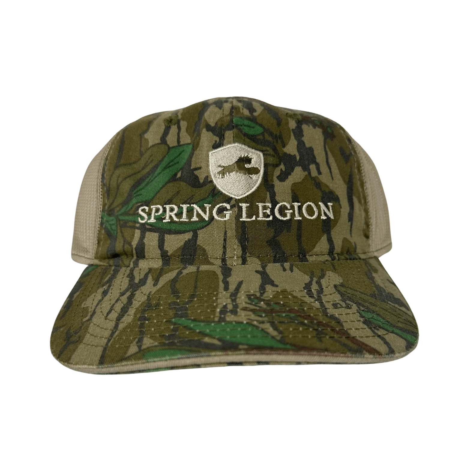 Unstructured Meshback Hat Greenleaf/Khaki Spring Legion