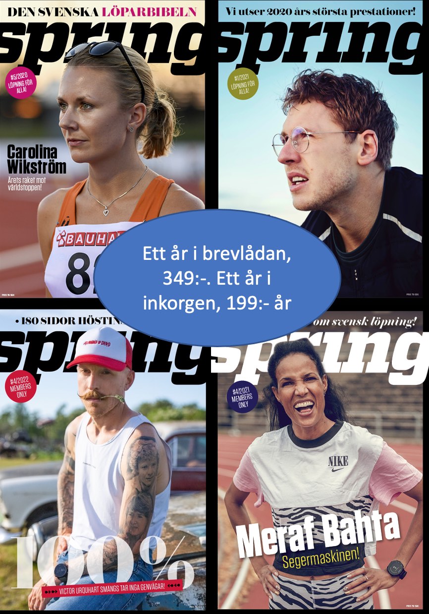 spring 2023 mal Magasin Spring 2023, Springboken! Spring Löpning För Alla
