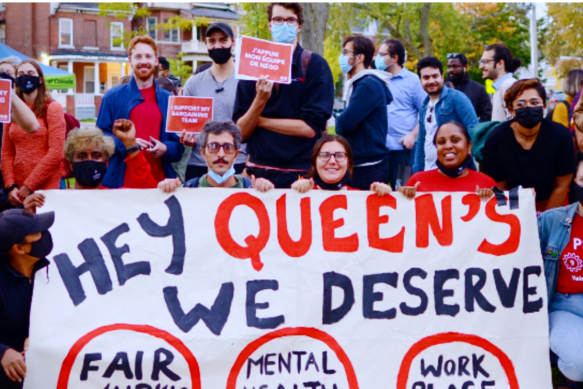 Fighting to abolish graduate student tuition fees at Queen’s University Spring