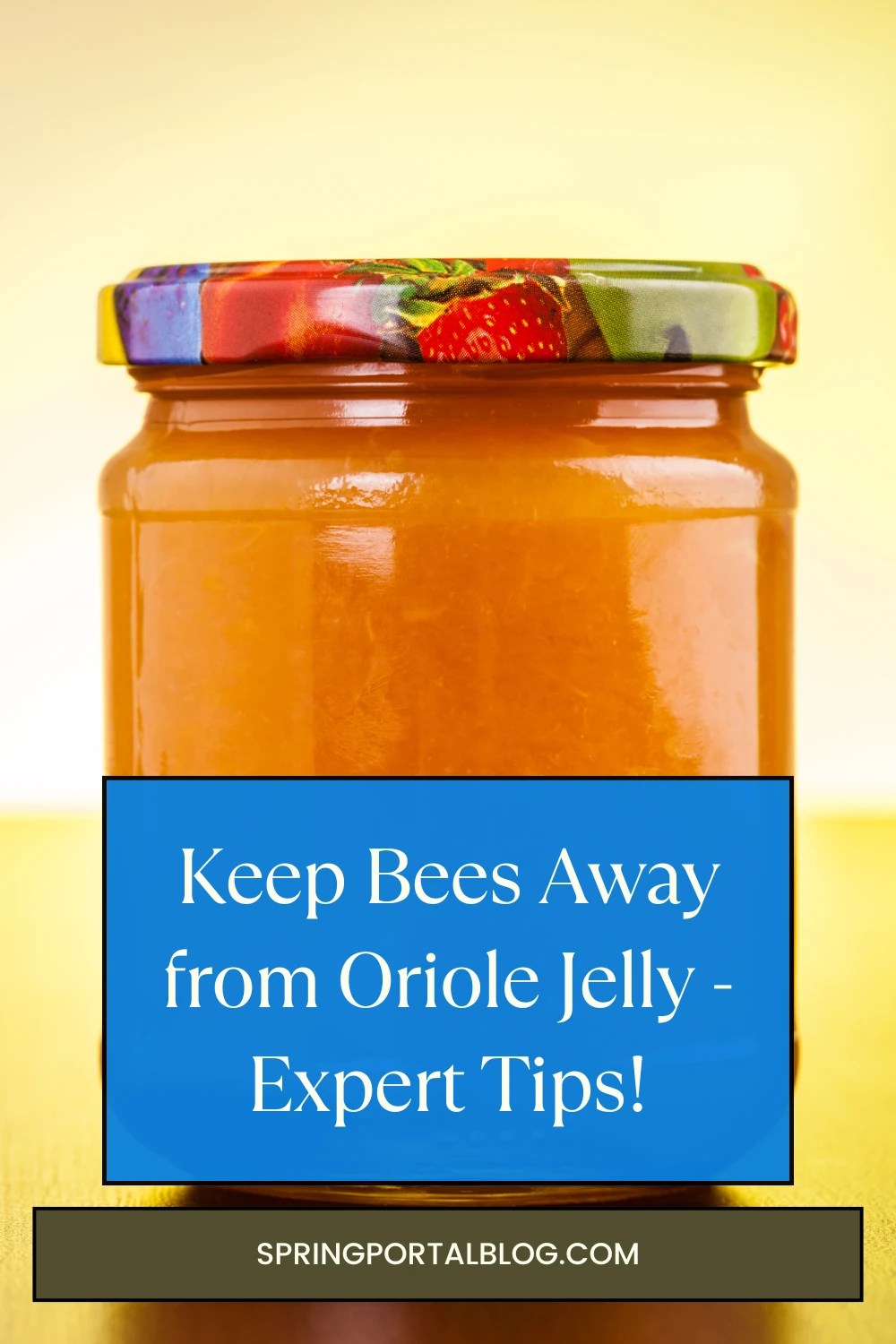 How to Keep Bees Away from Oriole Jelly