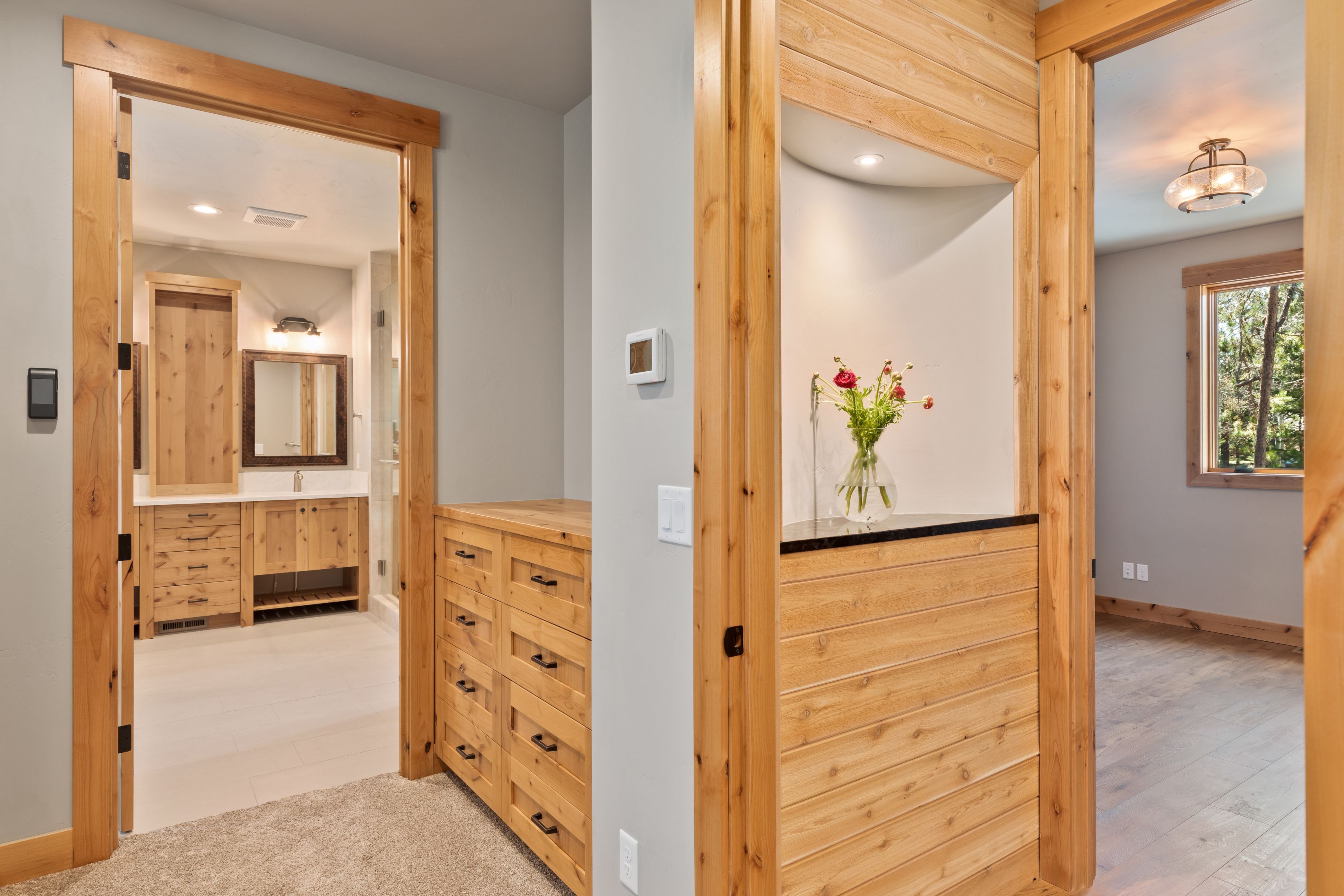 Arched Beams Sunriver SPRING RIVER BUILDERS