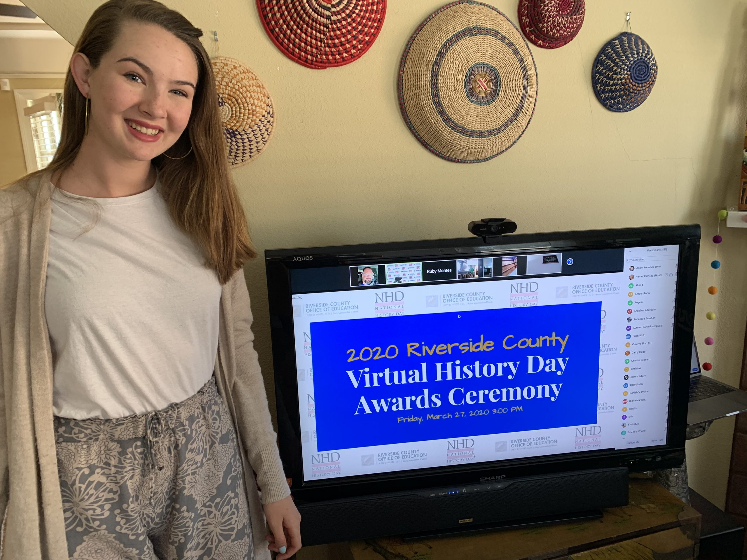 Homeschool Student Named a Finalist in History Competition Springs