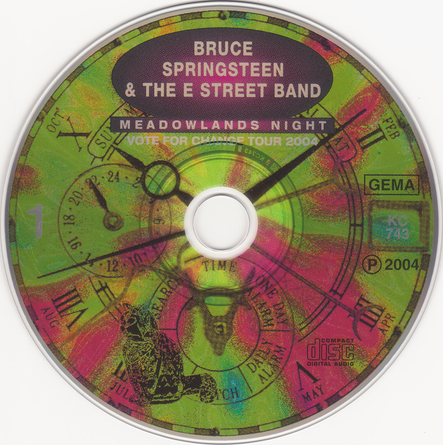 Bruce Springsteen Bootlegs Meadowlands Night [Crystal Cat Records