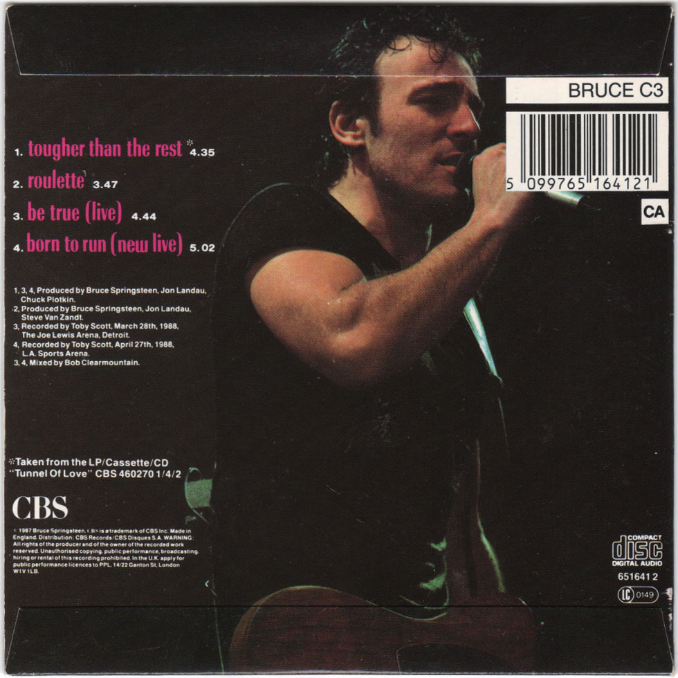 Bruce Springsteen Collection Tougher Than The Rest