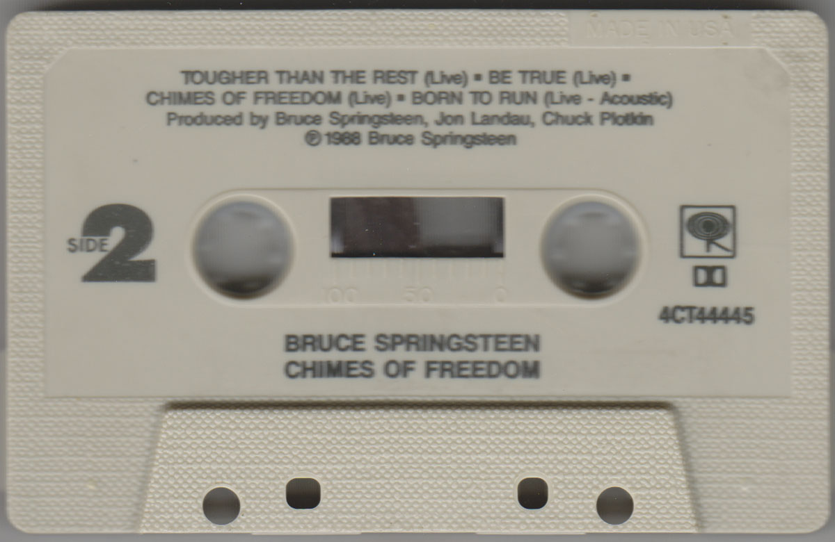 Bruce Springsteen Collection Chimes Of Freedom [Version 1]