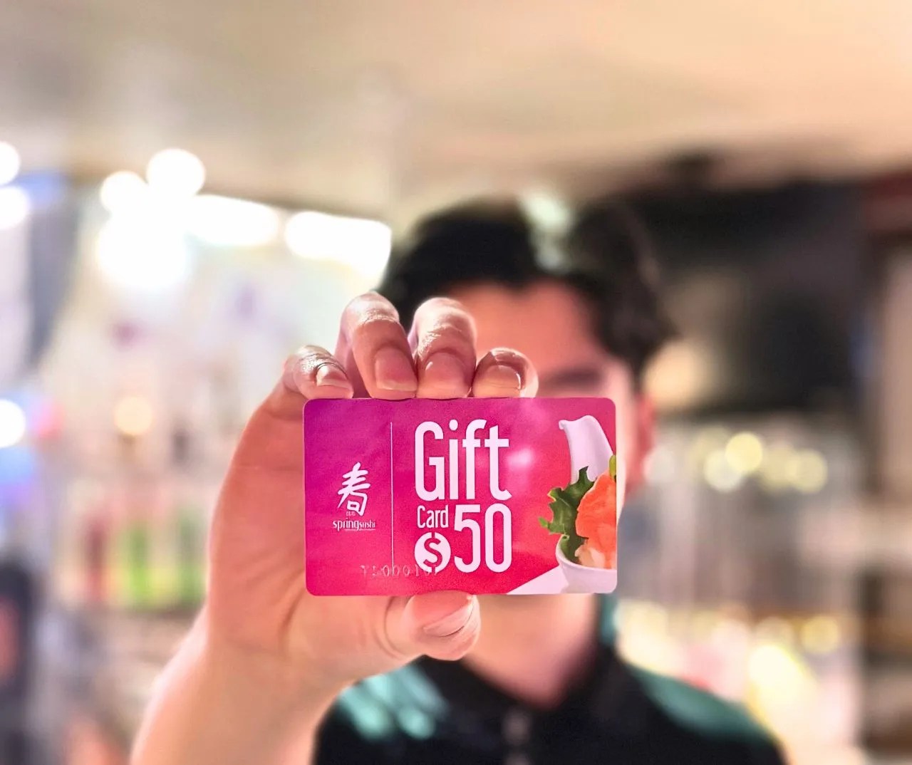 Gift Card Promo Spring Sushi Toronto