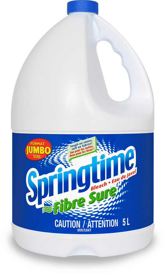 Springtime detergent and bleach products Springtime