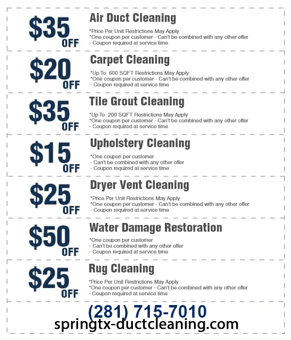 Duct Cleaning Spring TX Air Duct And Ventilation 1 Service