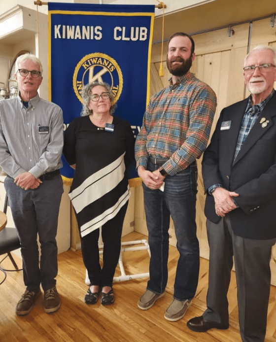 New officers installed in SV Kiwanis Club Longtime members acknowledged