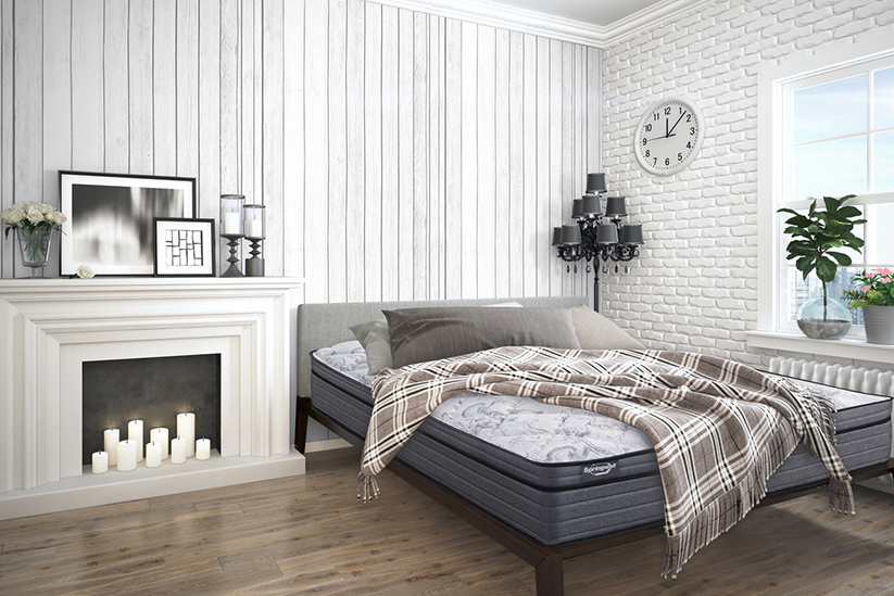 Revere 8.5" Pocket Coil — Euro Top Medium Feel Springwall Sleep