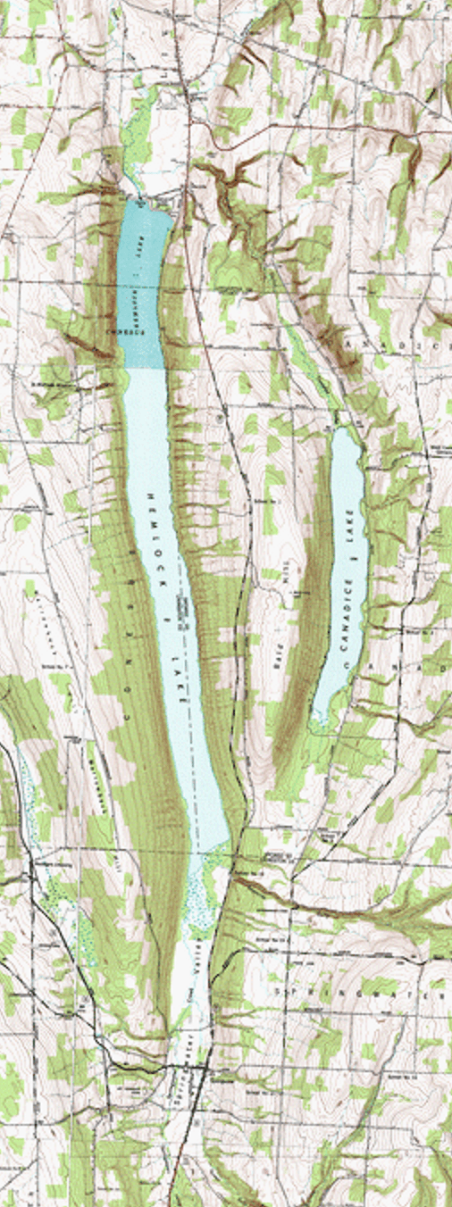 Exploring Bald Hill and Hemlock Lake shoreline December 1, 2013