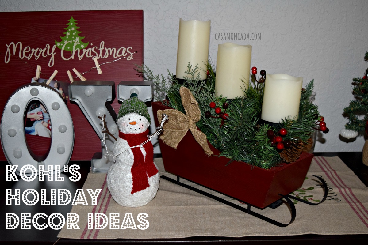 Kohl's Holiday Decor SprinkleDIY