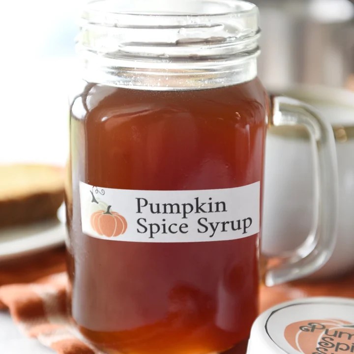 Best Pumpkin Spice Syrup Recipe ⋆ Sprinkle Some Fun