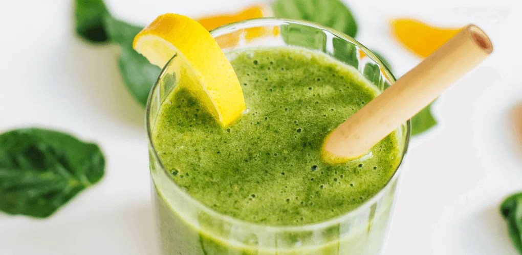 Spinach Smoothie Recipe For Weight Loss [Low Carb] » Sprint Kitchen