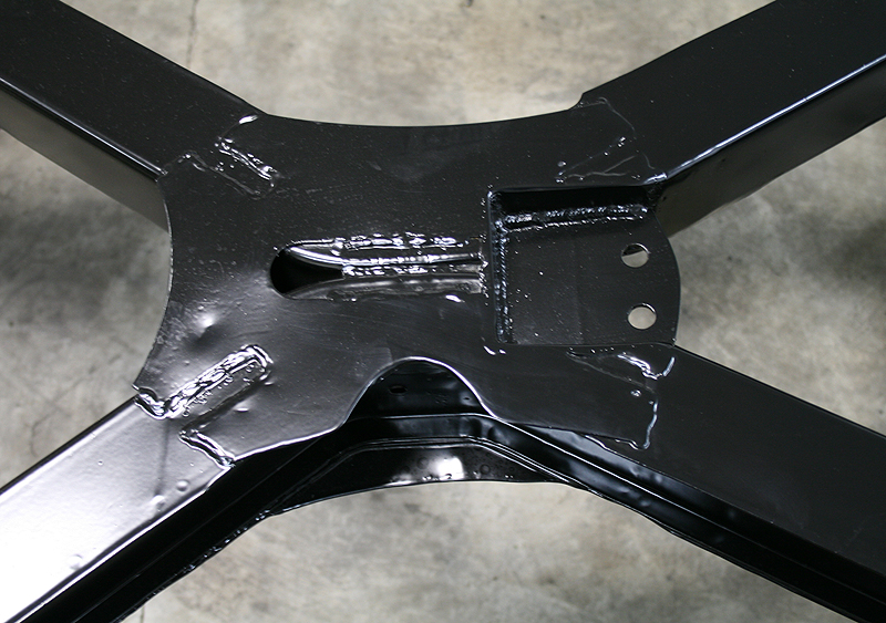Crossmember Notch Top Side SPRISO MOTORSPORTS