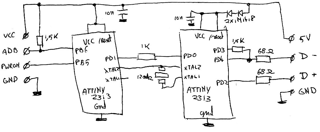 Ps2 Mouse Schematic Diagram