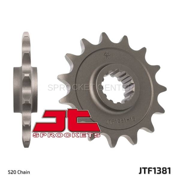 JT Sprockets (JTF1381) 520 Pitch ChromolySteel Front Sprocket