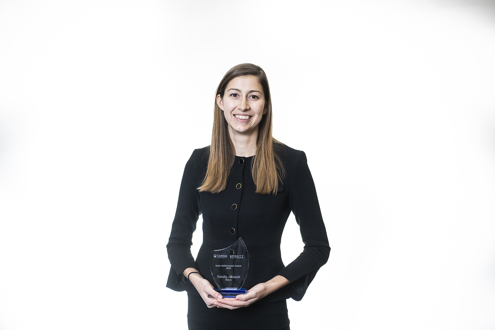2019 Early Achievement Award Natalie Adomait Sprott School of Business