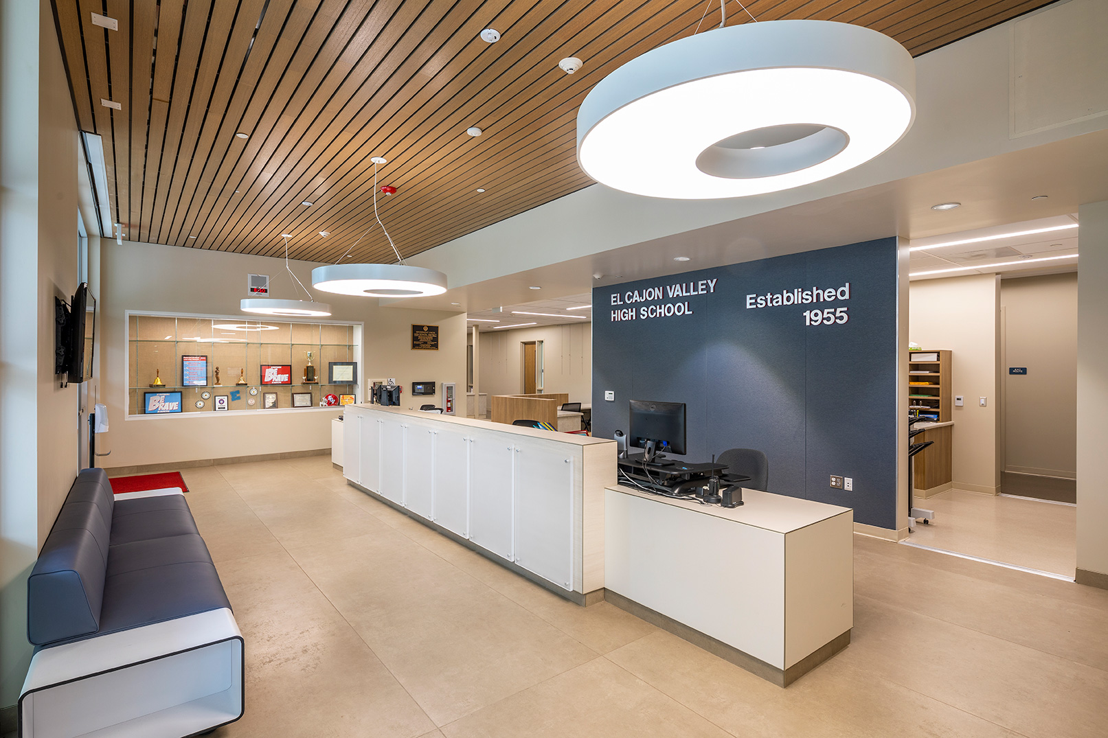 El Cajon Valley High School Administration and Events Buildings