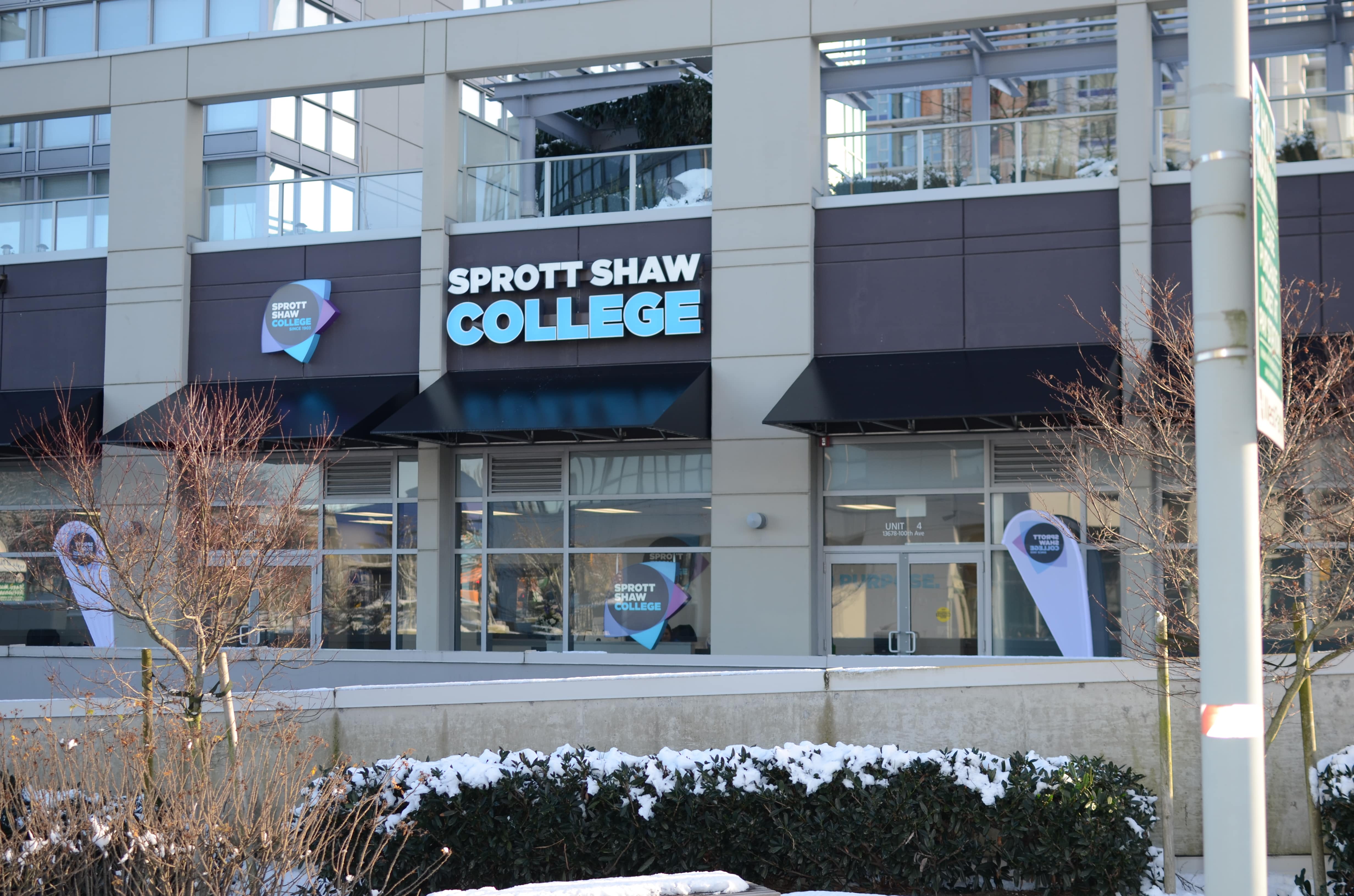 Surrey College Campus Sprott Shaw College