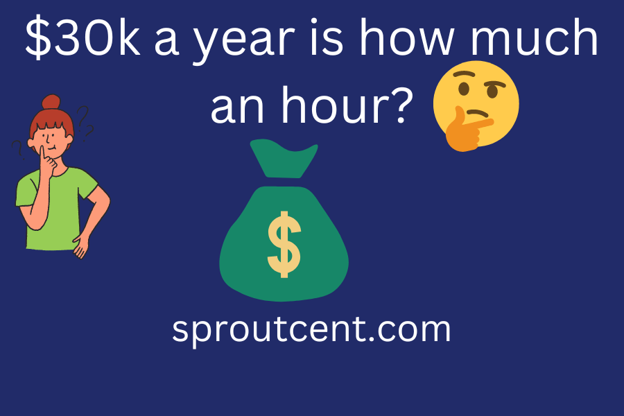 30,000 A Year Is How Much An Hour? Is It Enough In 2023