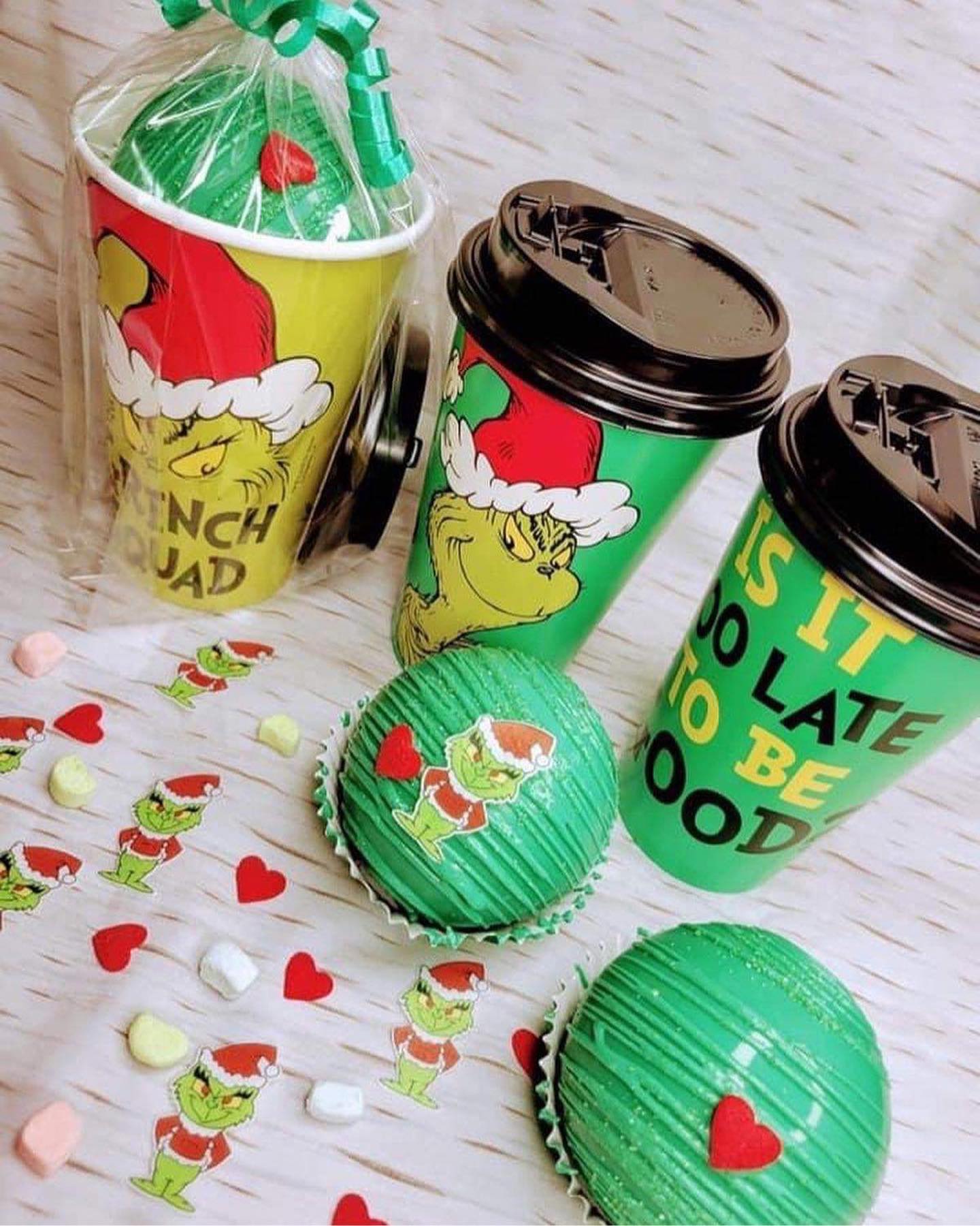 Grinch Cups Sprout