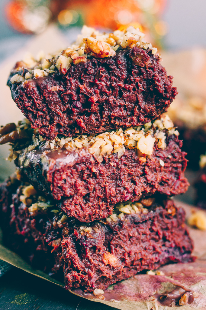 Purple Sweet Potato Brownies Sprouting Zen