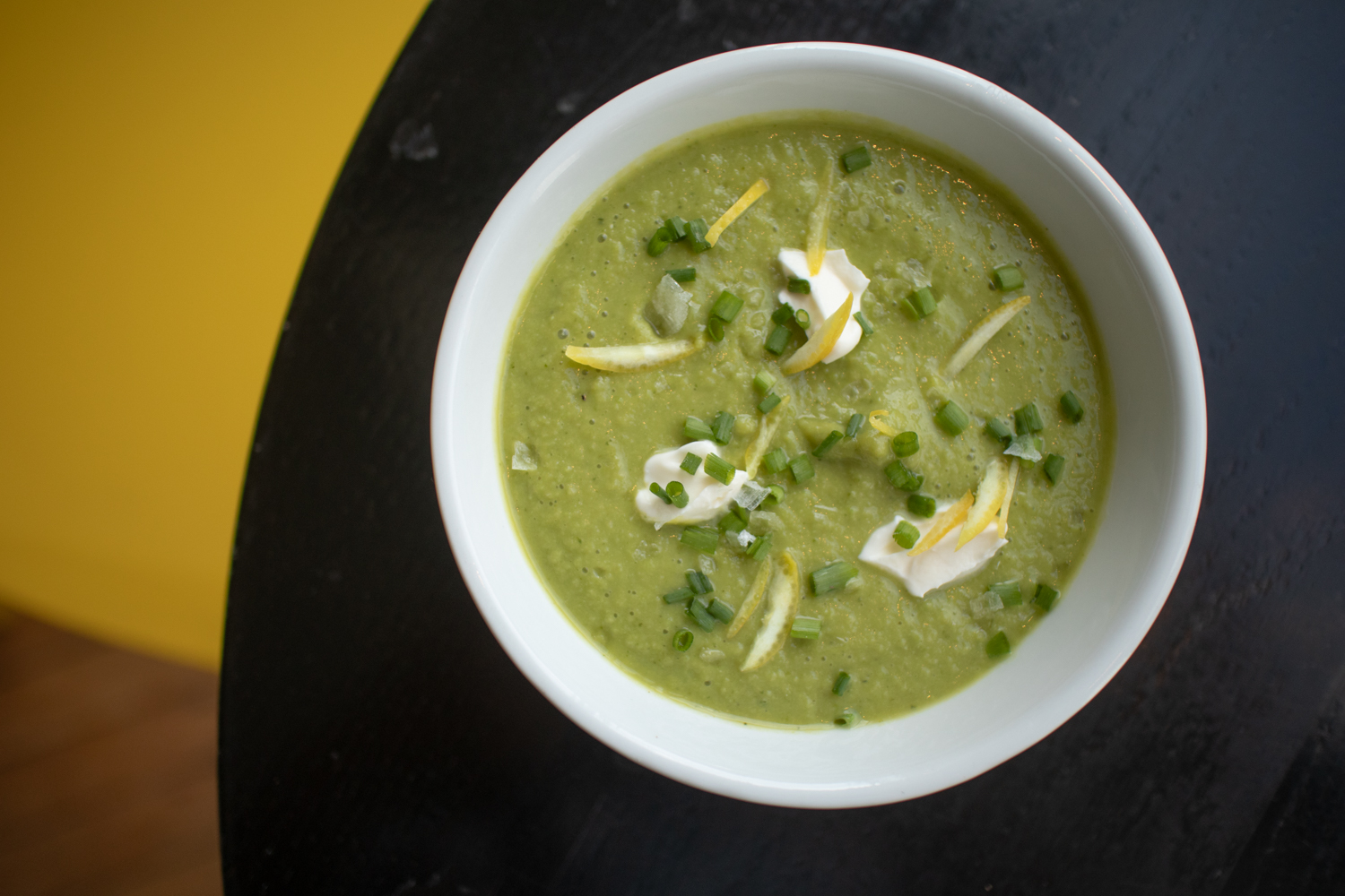 RECIPE Chilled + Sprouted Mint Pea Soup Sproutman® Wellness Blog
