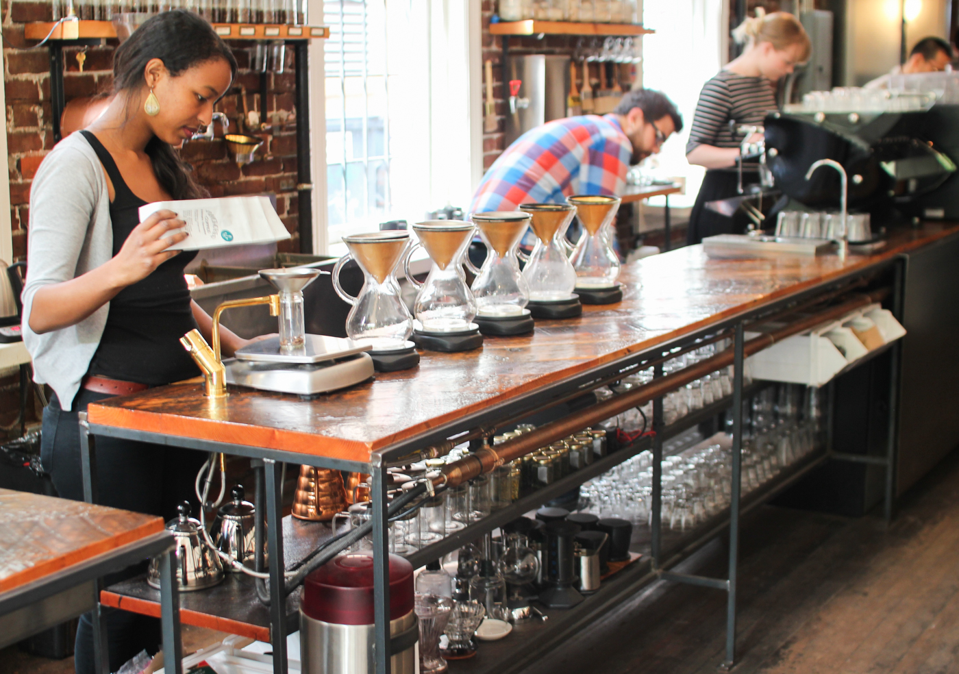 Clean Design And Top Roasters At Vancouver's Revolver Coffee
