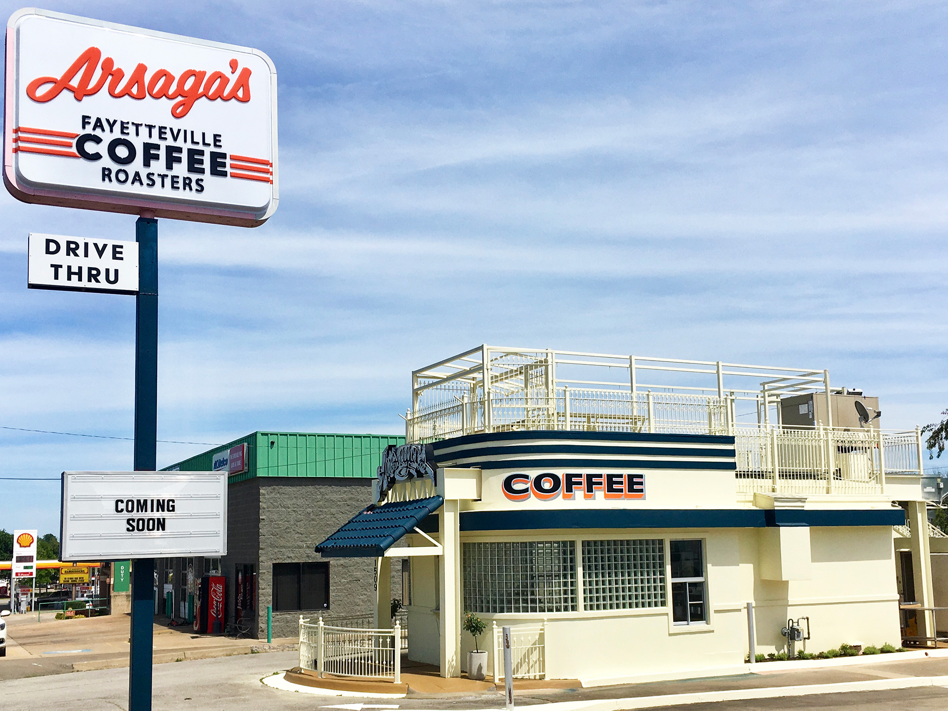 BuildOuts Of Summer Arsaga's Coffee Roasters In Fayetteville, AR