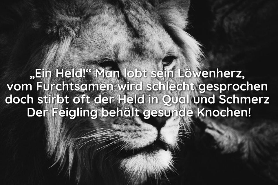 Feigheit Sprüche und Gedichte über Feigheit » sprueche.co