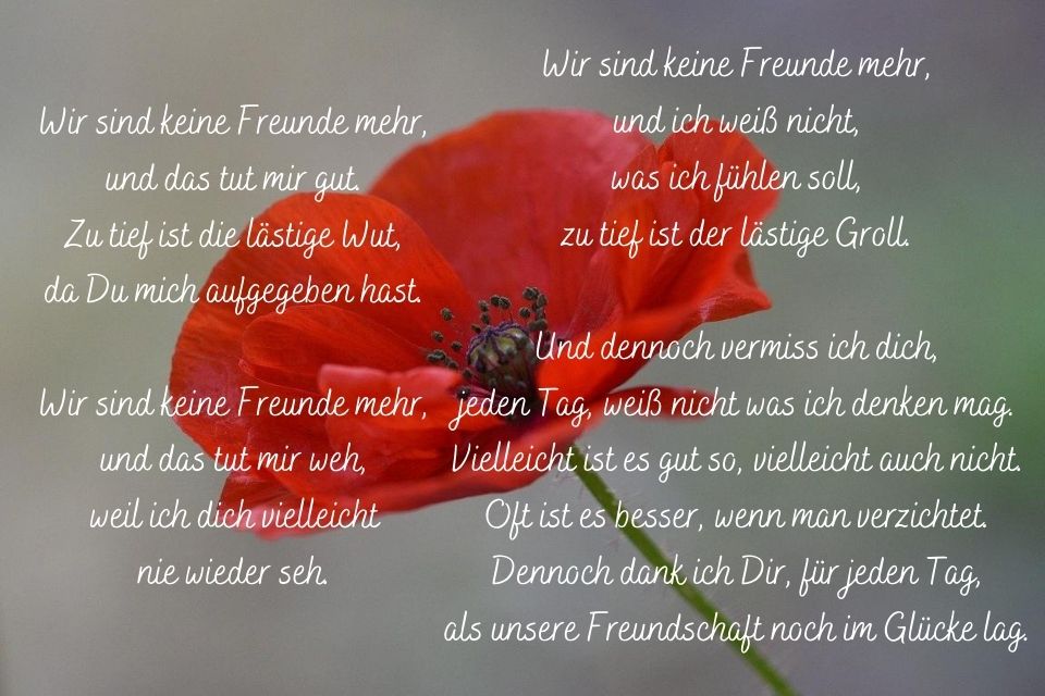 Freundschaft beenden Sprüche Keine Freunde mehr sein » sprueche.co