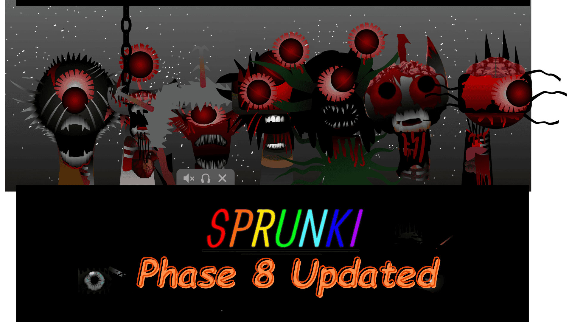 Sprunksters But So Much Freakin Play Online on Sprunki Phase