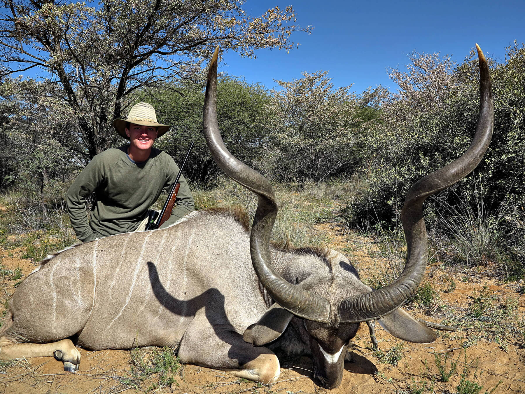 Kudu Hunting » Schalk Pienaar Hunting Safaris in Namibia